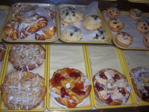 Homemade pastries @ Pineview Bakery